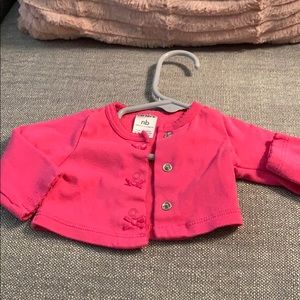 Carters newborn cardigan baby girl